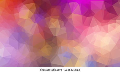 Triangle Geometrical Background, polygon swirl design. Colorful swirl polygon