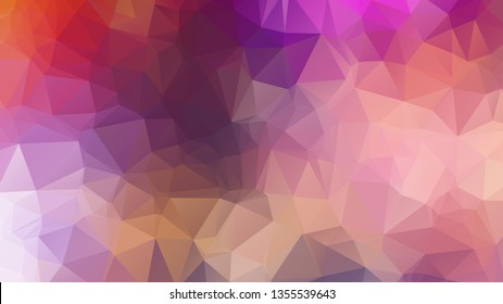 Triangle Geometrical Background, polygon swirl design. Colorful swirl polygon