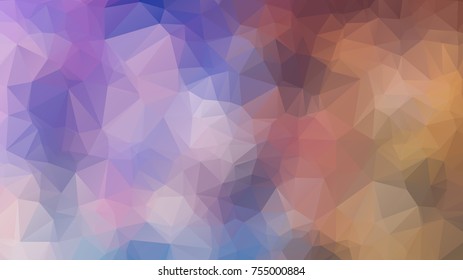 Triangle Geometrical Background, polygon swirl design. Colorful swirl polygon
