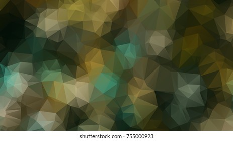 Triangle Geometrical Background, polygon swirl design. Colorful swirl polygon