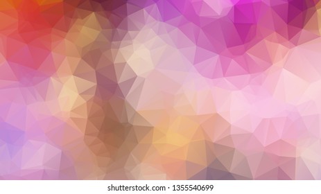 Triangle Geometrical Background, Rainbow polygon swirl design. Rainbow Colorful swirl rainbow polygon