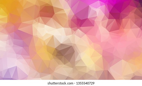 Triangle Geometrical Background, Rainbow polygon swirl design. Rainbow Colorful swirl rainbow polygon