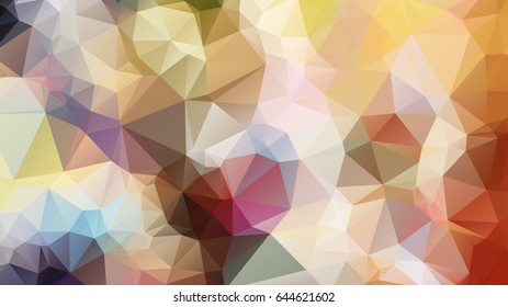 Triangle Geometrical Background, Rainbow polygon swirl design. Rainbow Colorful swirl rainbow polygon