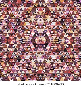Triangle geometrical colorful background