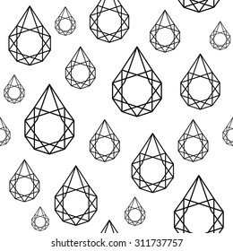 triangle geometrical water drop pattern. Endless texture for wallpaper, fill, web page background, surface texture.