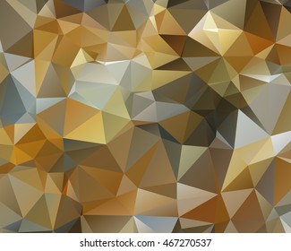 triangle gold an grey background