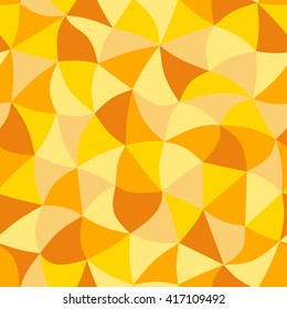 Triangle  gold seamless pattern