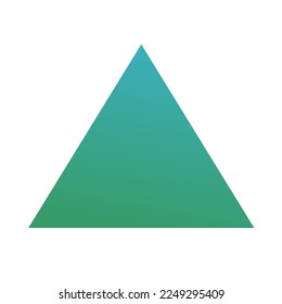 Triangle Gradient Art Vector Design