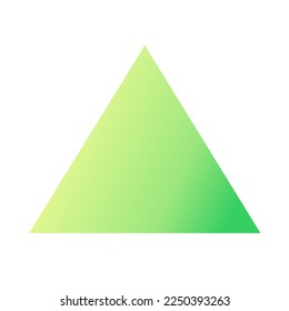 Triangle Gradient Art Vector Design