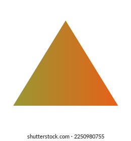 Triangle Gradient Art Vector Design