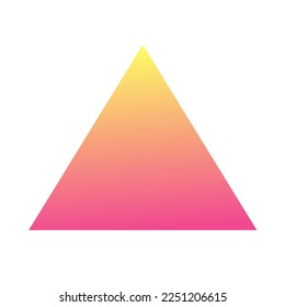 Triangle Gradient Art Vector Design