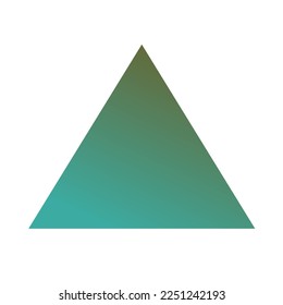 Triangle Gradient Art Vector Design