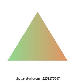 Triangle Gradient Art Vector Design
