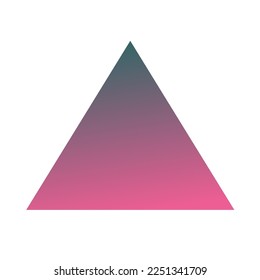 Triangle Gradient Art Vector Design