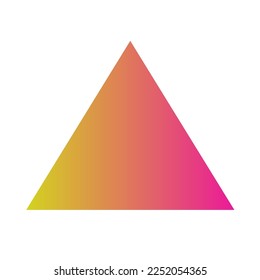 Triangle Gradient Art Vector Design