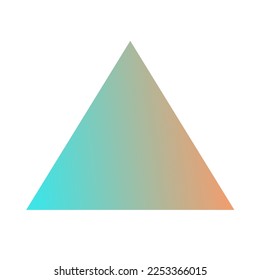 Triangle Gradient Art Vector Design