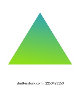 Triangle Gradient Art Vector Design