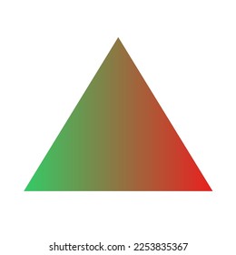 Triangle Gradient Art Vector Design
