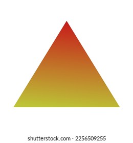 Triangle Gradient Art Vector Design