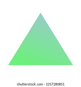 Triangle Gradient Art Vector Design