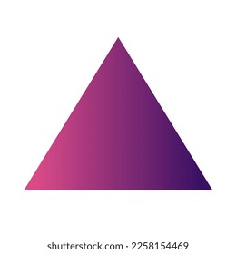 Triangle Gradient Art Vector Design