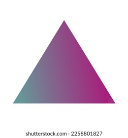Triangle Gradient Art Vector Design