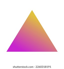 Triangle Gradient Art Vector Design