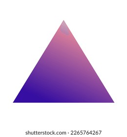 Triangle Gradient Art Vector Design
