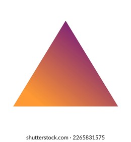 Triangle Gradient Art Vector Design