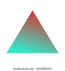 Triangle Gradient Art Vector Design