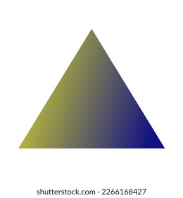 Triangle Gradient Art Vector Design