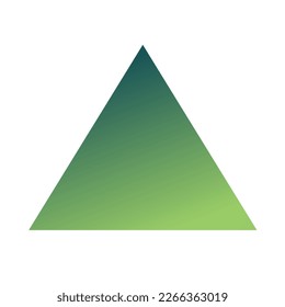 Triangle Gradient Art Vector Design