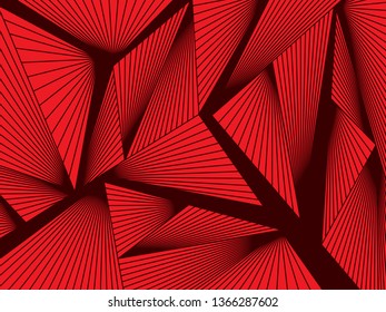 Triangle Graphic Line Abstract Background Vectors