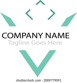 Triangle Green Logo free stock design