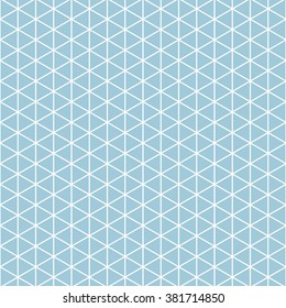 Triangle grid design,Vector seamless pattern.