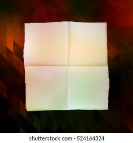 triangle grunge background, vector illustration