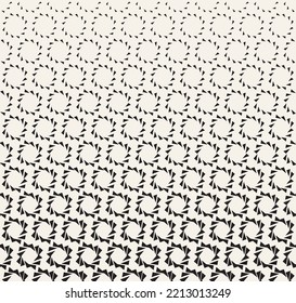  Triangle halftone seamless pattern.. Abstract geometric graphic design triangle pattern. 