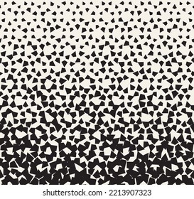  Triangle halftone seamless pattern.. Abstract geometric graphic design triangle pattern. 