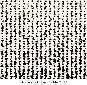  Triangle halftone seamless pattern.. Abstract geometric graphic design triangle pattern. 