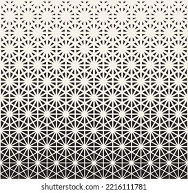  Triangle halftone seamless pattern.. Abstract geometric graphic design triangle pattern. 