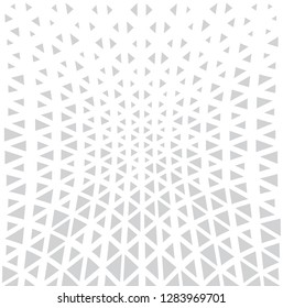 triangle halftone seamless pattern, minimal geometric background print texture
