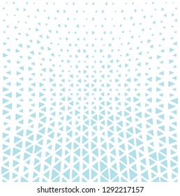 triangle halftone seamless pattern, minimal geometric background print texture