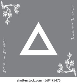 triangle icon