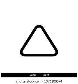 Triangle icon caution sign symbol