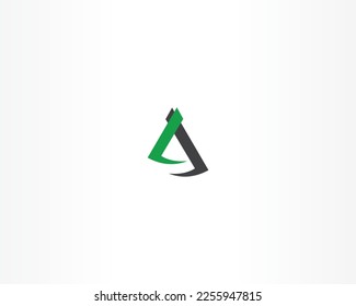 Triangle icon concept logo design