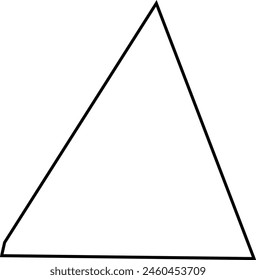 triangle icon design eps 10