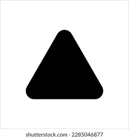triangle icon , triangle design, isolated on white background.