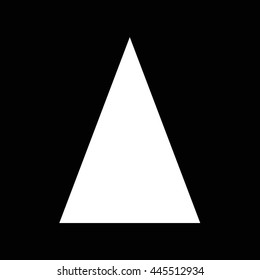 Triangle Icon Illustration design