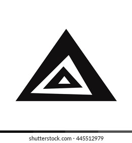 Triangle Icon Illustration design