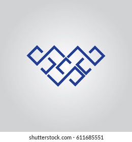 triangle icon to logo company